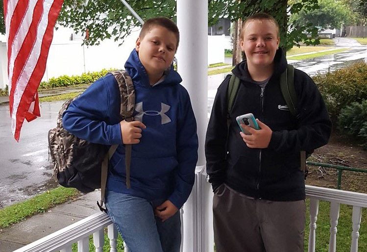 Jacob and Deacon Glens Falls
